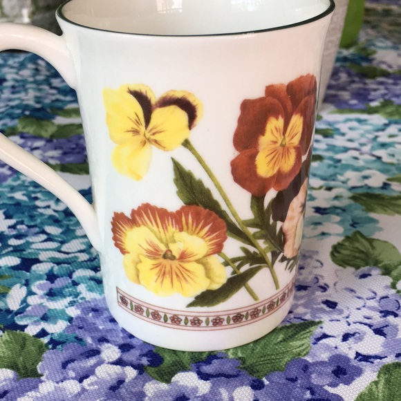 Golden Pansey Bone China Tea Cup Resale - Picture 6 of 10